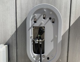 S様邸ポルシェ充電ドッグ設置工事 | 株式会社アイ・ム | 神奈川県横浜 